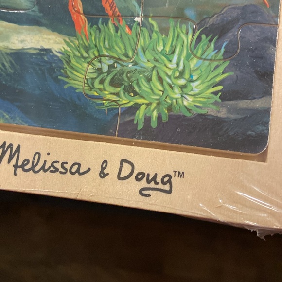 Melissa & Doug UNDERWATER wooden jigsaw puzzle - Picture 3 of 4